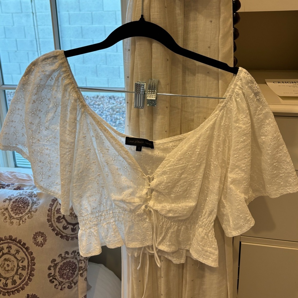Love & Other Things White Blouse